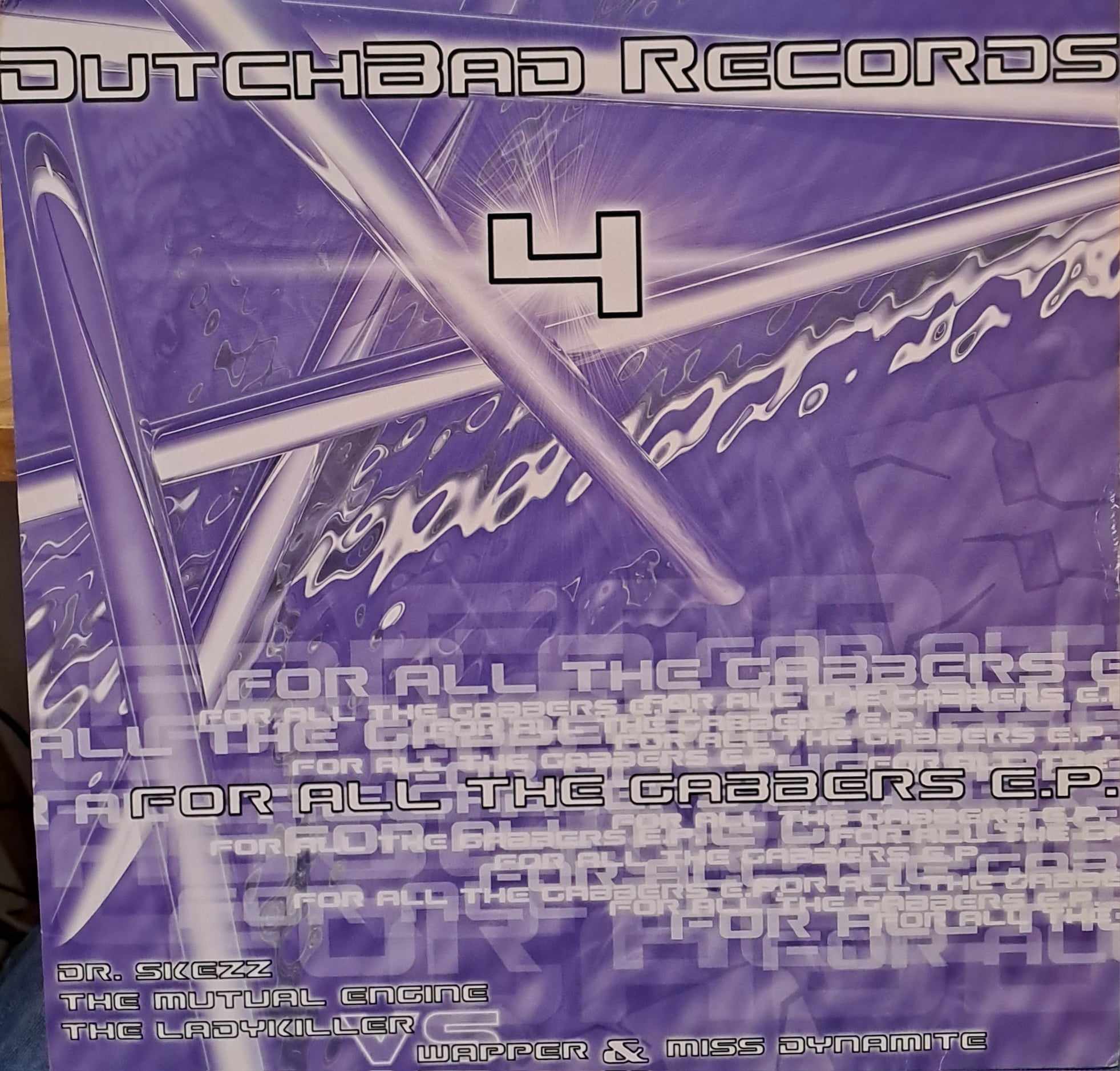 Dutchbad Records 4 - vinyle gabber